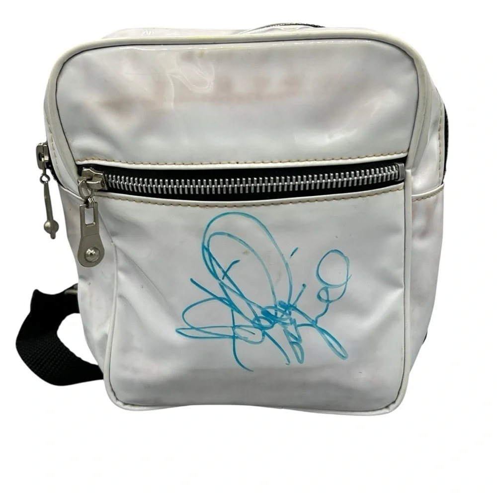 RARE KATHARINE MCPHEE AUTOGRAPHED BACKPACK FIRST TOUR AT SIX FLAGS UNIQUE